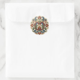 Adesivo Redondo adhesivos rosemaling