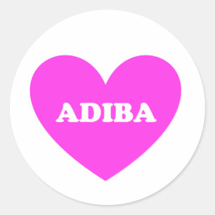 Adesivo Redondo Adiba