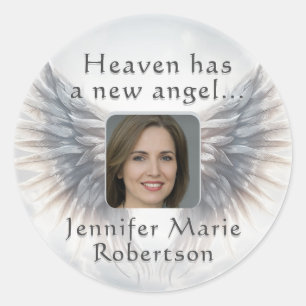 Adesivo Redondo Adicionar Foto   Memórias