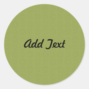 Adesivo Redondo Adicione o texto feito sob encomenda convidam