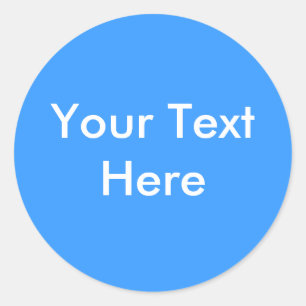 Adesivo Redondo Adicione seu imagem ou texto aqui