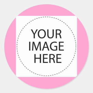 Adesivo Redondo Adicione seu imagem ou texto aqui