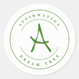 Adesivo Redondo Adicione seu logotipo