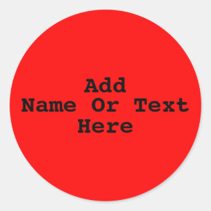 ADESIVO REDONDO ADICIONE SEU PRÓPRIO TEXT-STICKER