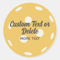 Adicione Seu Texto Personalizado à Pickleball Lara