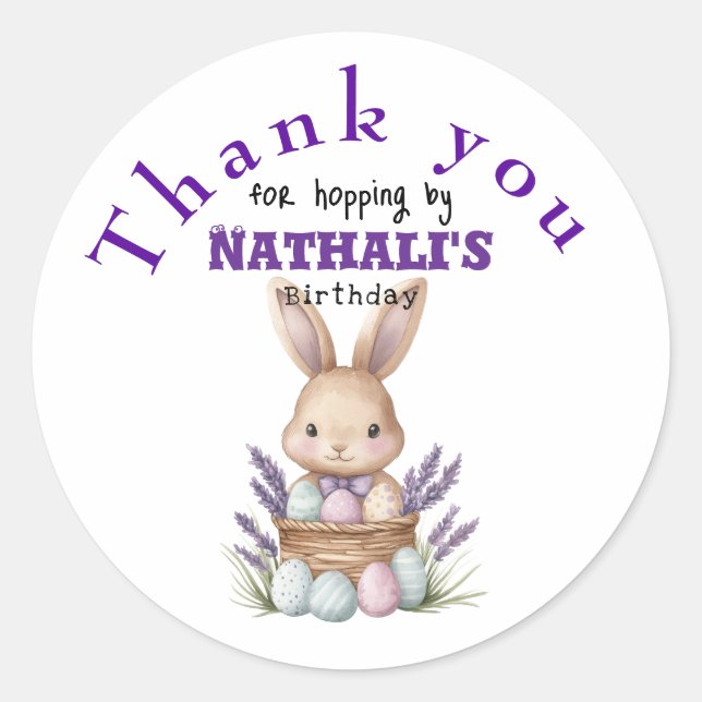 Adesivo Redondo Adorável Aniversário De Boca (Frente)