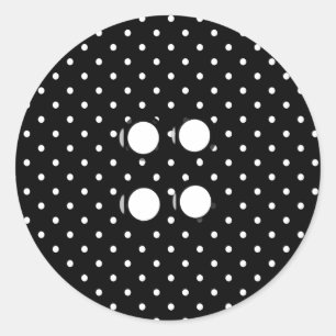 Adesivo Redondo Adoro costurar - SRF