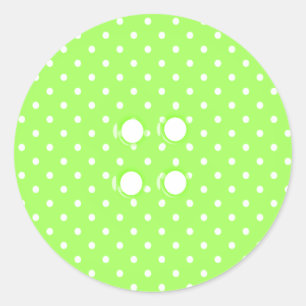 Adesivo Redondo Adoro costurar - SRF