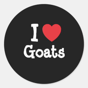 Adesivo Redondo Adoro Goats personalizado personalizado personaliz