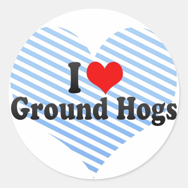 Adesivo Redondo Adoro Ground Hogs (Frente)