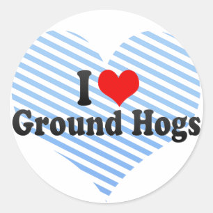 Adesivo Redondo Adoro Ground Hogs