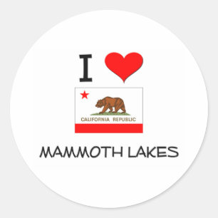Adesivo Redondo Adoro MAMMOTH LAKES California