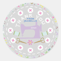 Adoro Sewing Machine Pastel Cinza