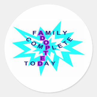 Adesivo Redondo Adotado12000