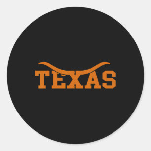 Adesivo Redondo Adultos Orgulhosos do Texas Designs Uni