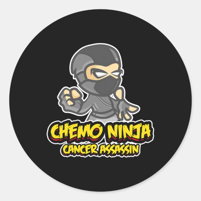 Adesivo Redondo Advertência para o Cancer pediátrico Ofertas para  (Frente)