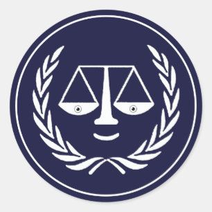 Adesivo Redondo Advogado criativo