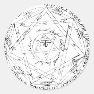 Adesivo Redondo Aemethms Alchemy Sticker