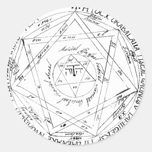 Adesivo Redondo Aemethms Alchemy Sticker (Frente)