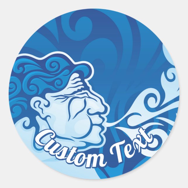 Adesivo Redondo Aeolus (Frente)