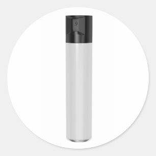 Adesivo Redondo Aerossóis