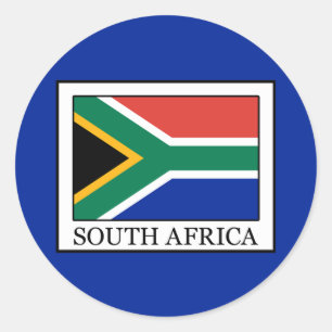 Adesivo Redondo África do Sul