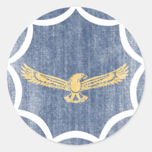 ADESIVO REDONDO ÁFRICA DO SUL