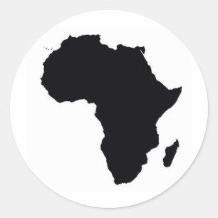 Adesivo Redondo África orgulhosa