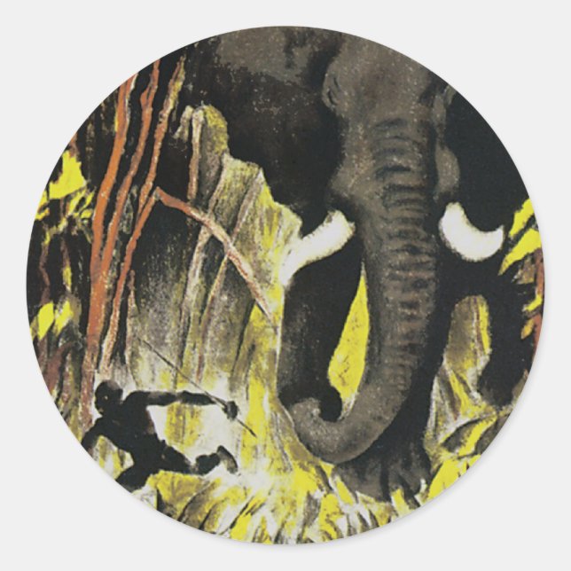 Adesivo Redondo Afrika (Frente)