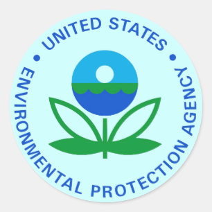 ADESIVO REDONDO AGÊNCIA DE PROTECÇÃO AMBIENTAL DE EPA
