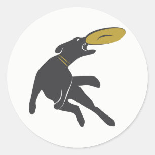 Adesivo Redondo Agilidade dos cães