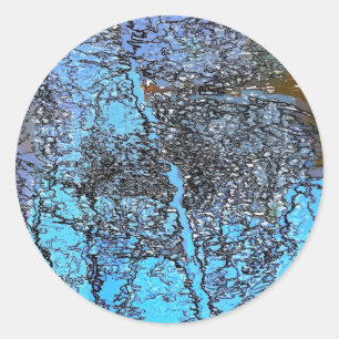 ADESIVO REDONDO ÁGUA