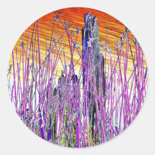 ADESIVO REDONDO ÁGUA