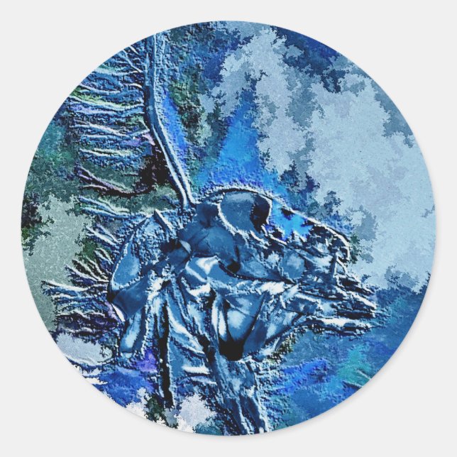 ADESIVO REDONDO ÁGUA (Frente)