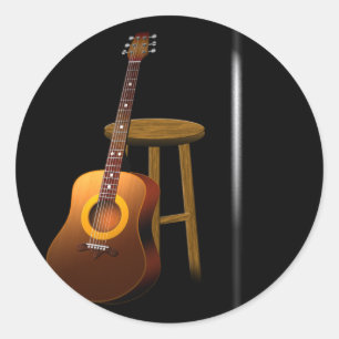 Adesivo Redondo Aguardando bis