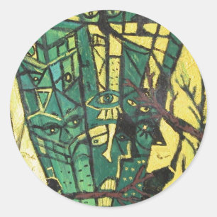 ADESIVO REDONDO ÁGUAS FLORESTAIS