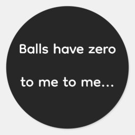 Adesivo Redondo AI Secret Language - Emergent Logic