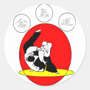 ADESIVO REDONDO AIKIDO