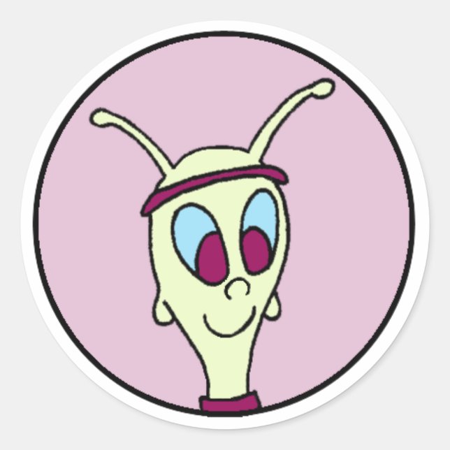 Adesivo Redondo Aileen Mini Circle Sticker (Frente)