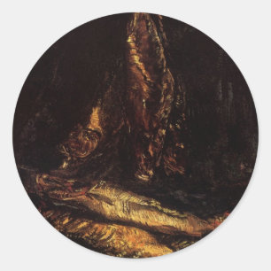 Adesivo Redondo Ainda com Bloateras por Vincent van Gogh