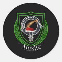 Ainslie Scottish Clan Crest