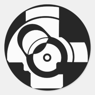 Adesivo Redondo AK Boltface