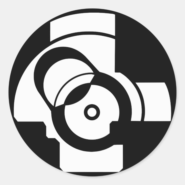 Adesivo Redondo AK Boltface (Frente)