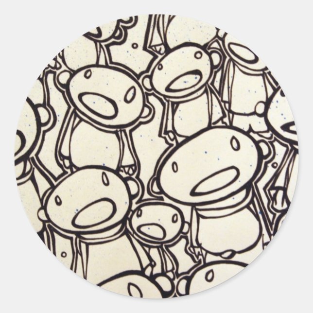 Adesivo Redondo Akayo (Frente)