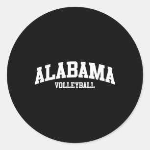 Adesivo Redondo Alabama Voleibol Estado Home