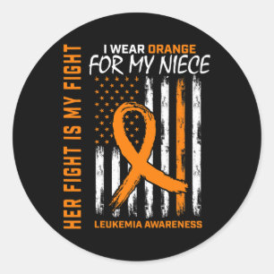Adesivo Redondo Alaranjamento do Cancer Onece American Fl