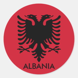 Adesivo Redondo albania