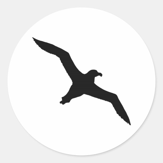 Adesivo Redondo Albatroz (Frente)
