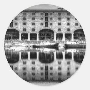 Adesivo Redondo Albert Dock Liverpool
