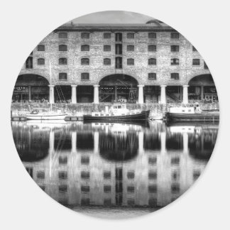 Adesivo Redondo Albert Dock Liverpool